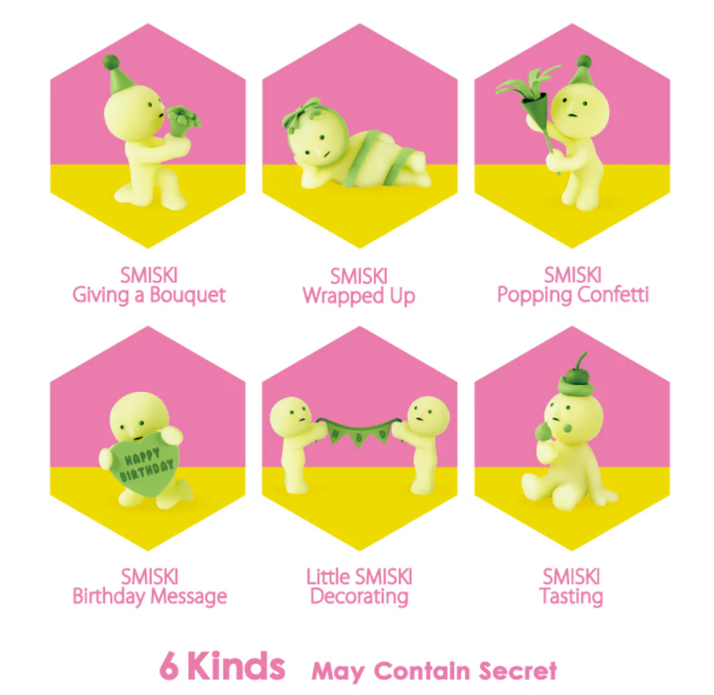 SMISKI Birthday Series blind box sonny angel - POPBOXSS