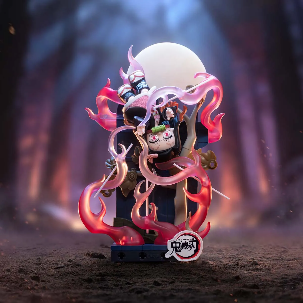POP MART Demon Slayer Unwavering Resolve Arc Series Block Figures - POPBOXSS