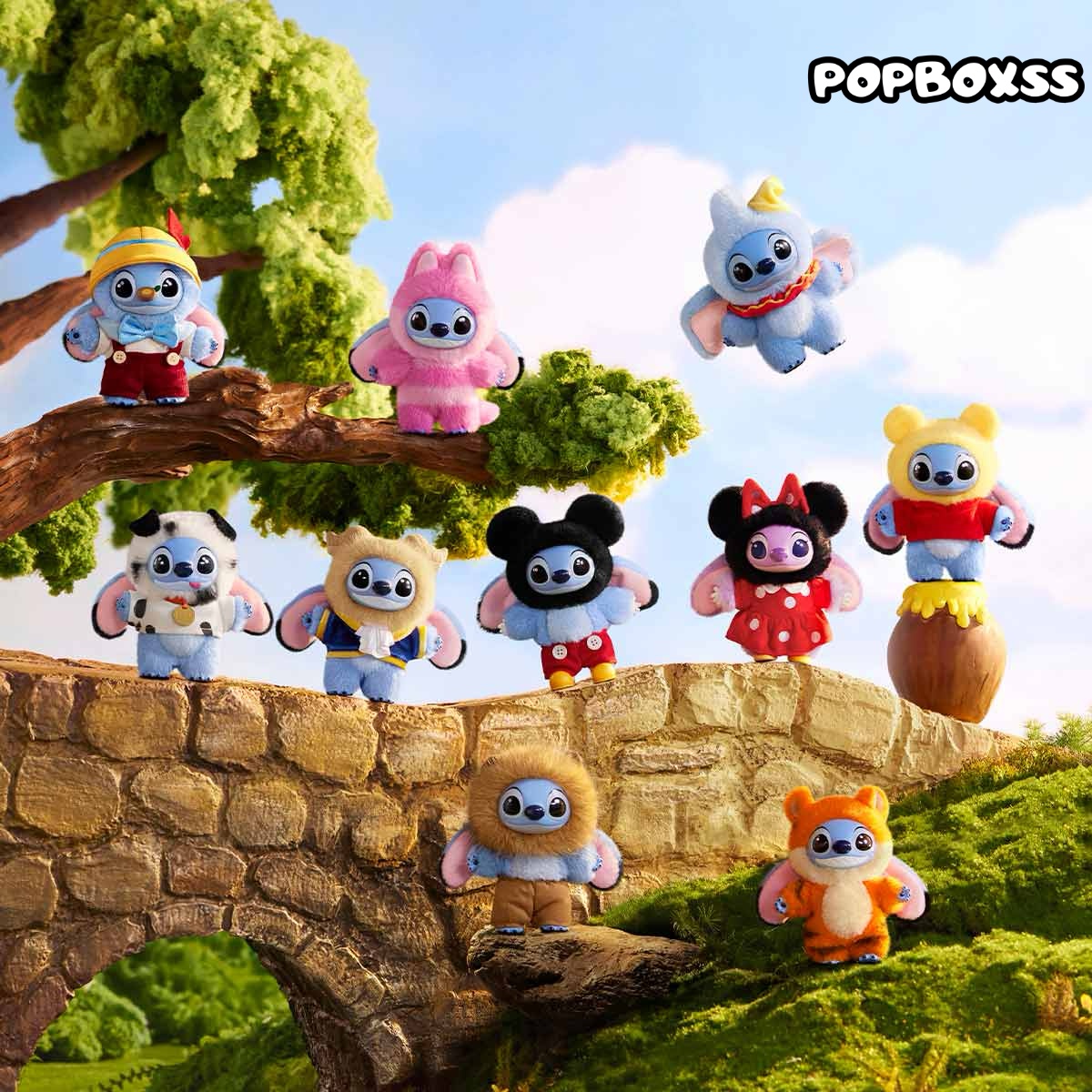 Stitch Adventure Series Vinyl Plush Pendant(PRE-ORDER) - POPBOXSS