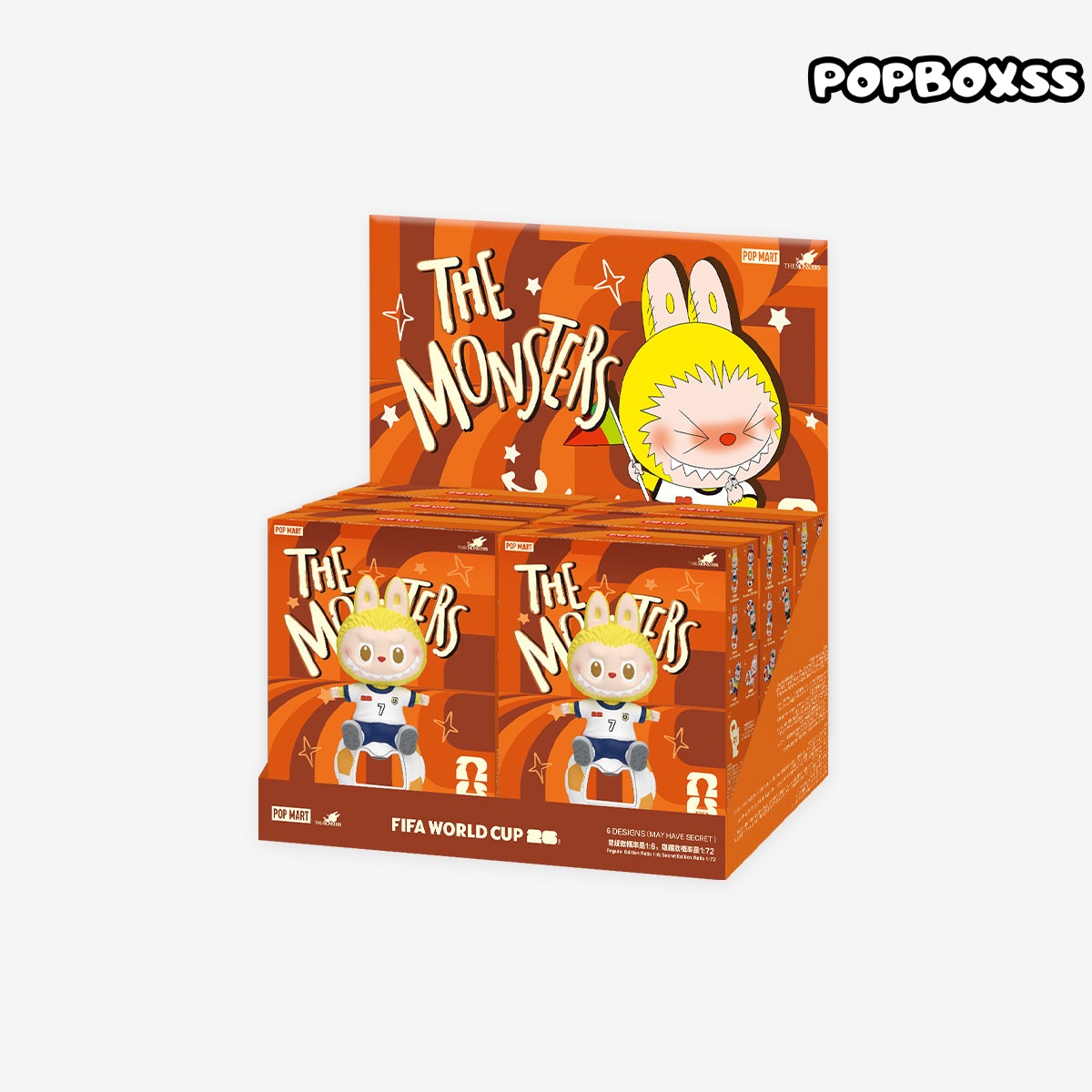 THE MONSTERS × FIFA SERIES - Bottle Opener Fridge Magnet Blind Box(PRE-ORDER) - POPBOXSS