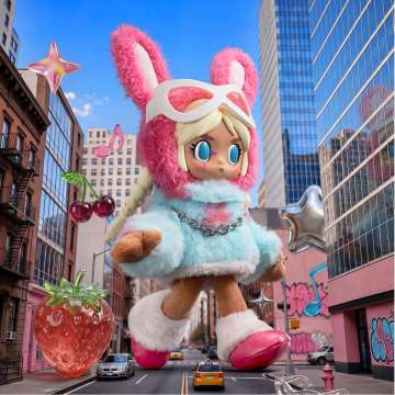 POPMART Peach Riot Fruit Punch Series Plush Doll Pendant(PRE ORDER) - POPBOXSS