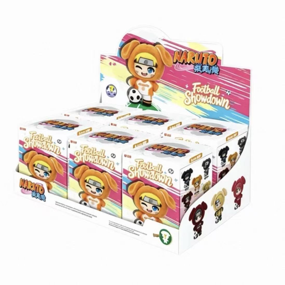 Naruto Shippuden Soccer Showdown Series Plush Doll Blind Box - POPBOXSS