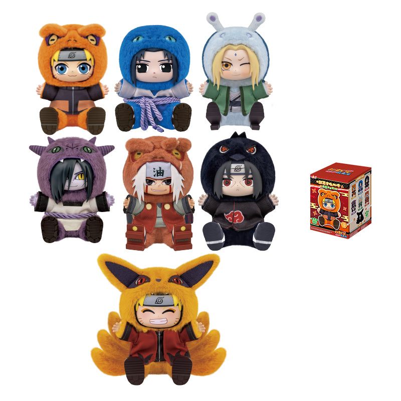 Naruto Beast Party V2 Series Plush Dolls, Blind Box - POPBOXSS