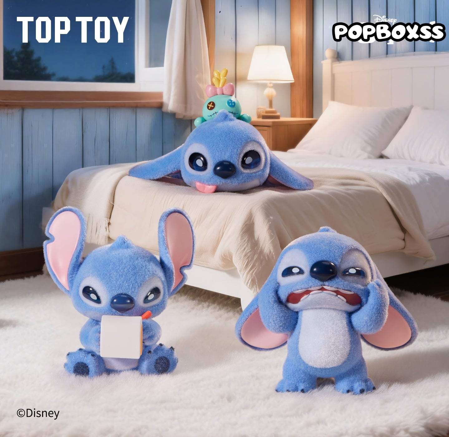 Disney Stitch Emoji Series Figures Blind Box - POPBOXSS