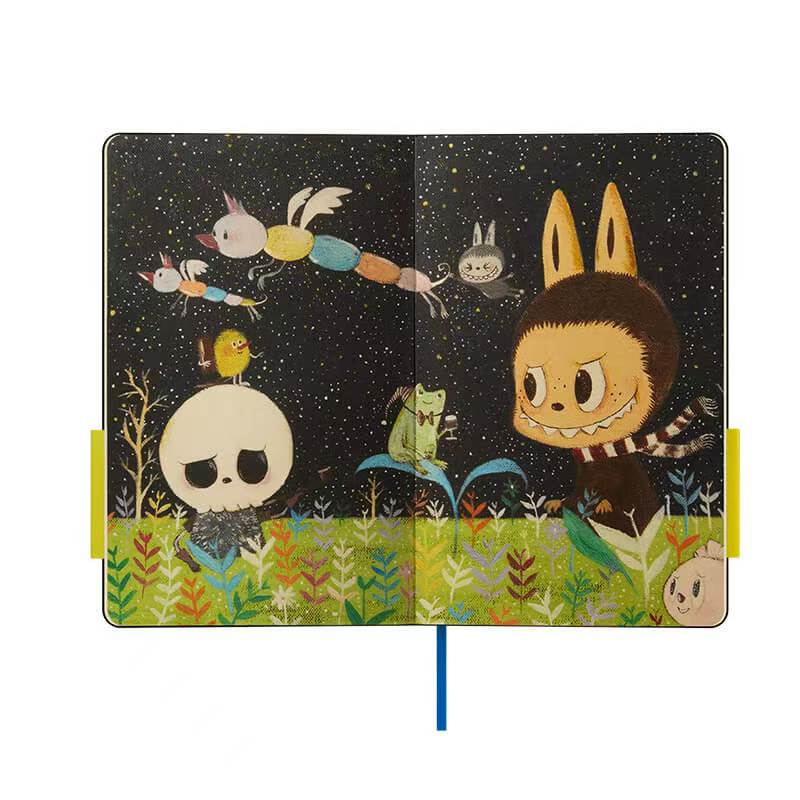 POPMART The monster 10TH labubu Notebook (Custom-made Moleskine) - POPBOXSS