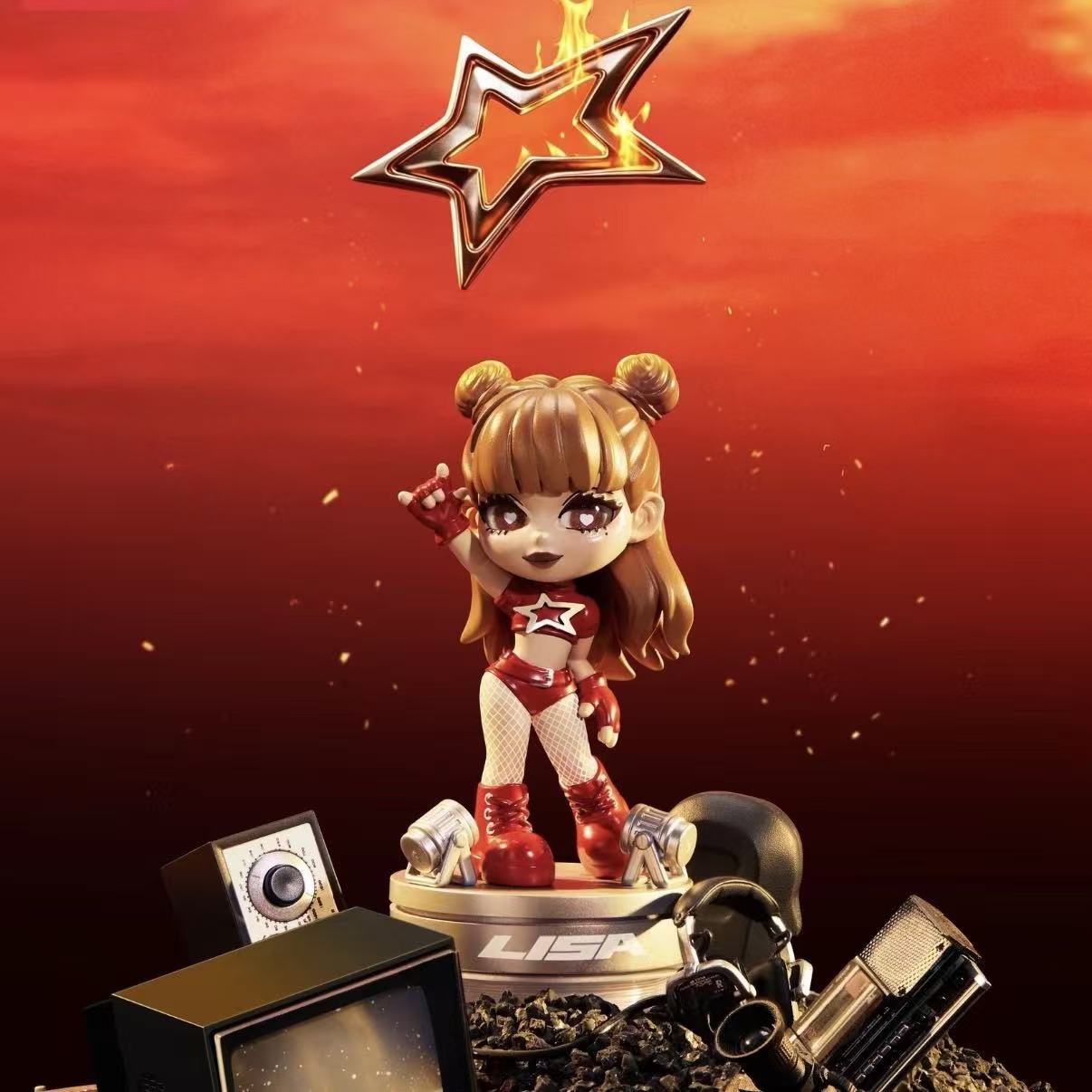 MINISO X LISA stars twinkle BLIND BOX figures - POPBOXSS