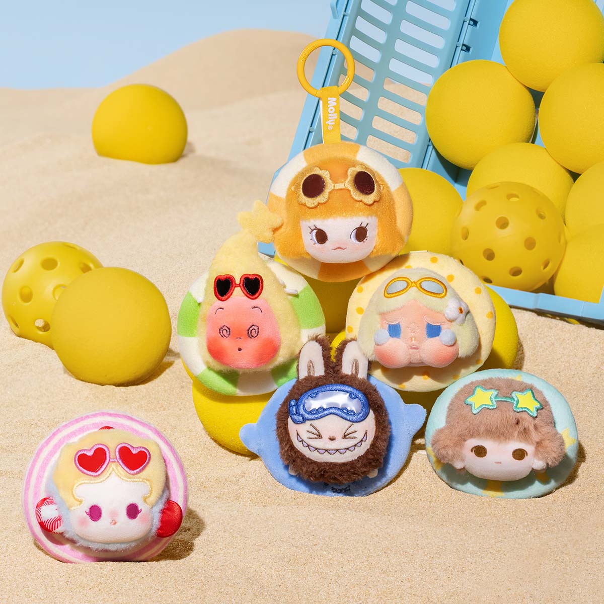 POPMART POP BEAN Island Vacation Series Mini Plush Pendant(PRE ORDER) - POPBOXSS
