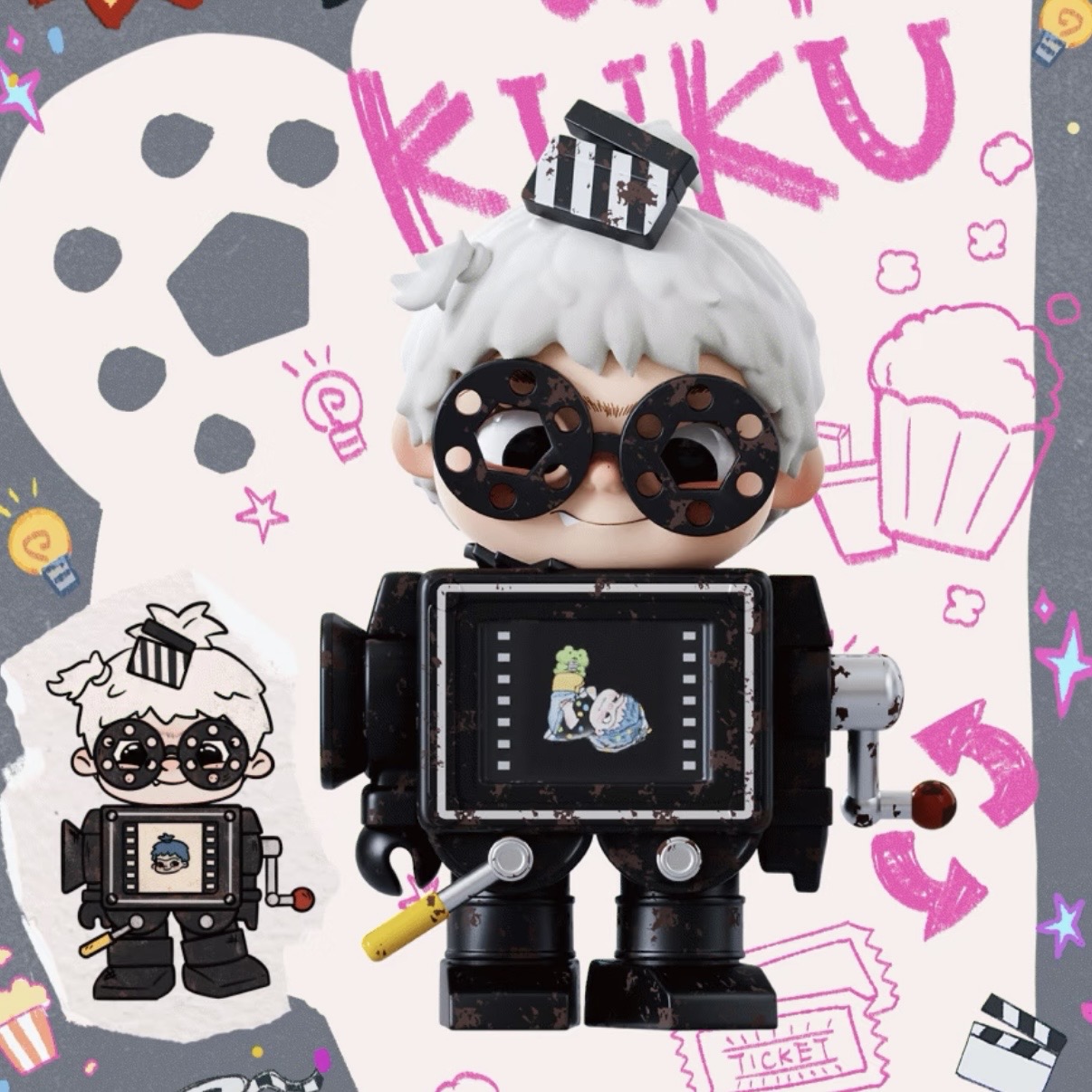 WAKUKU BACK TO CHILDH OOD WITH WAKUKU blind box - POPBOXSS