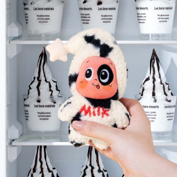 Twinkle Twinkle MOON GELATO Series-Milk Pudding Plush Blister Pack - POPBOXSS