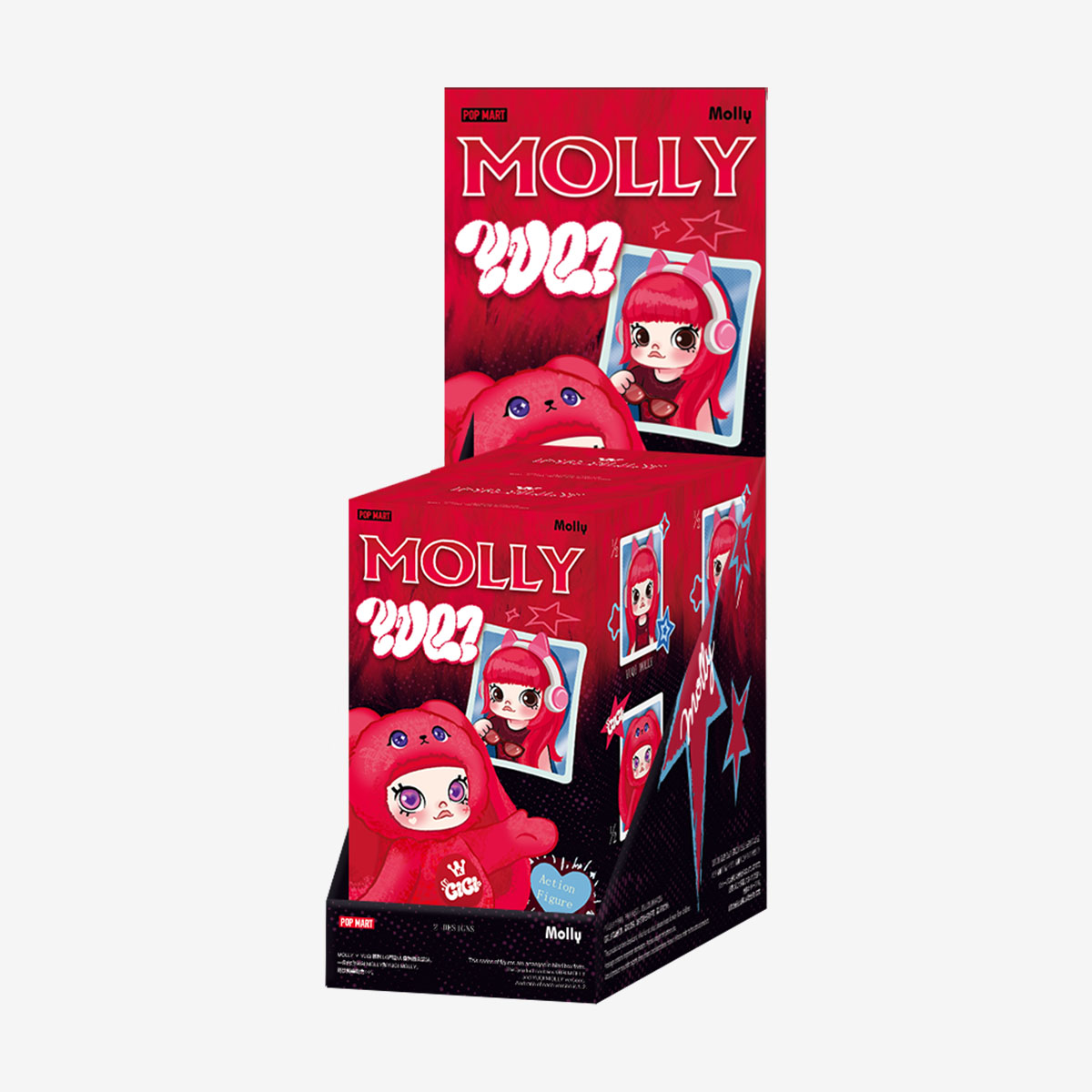 POPMART MOLLY 8/1 BJD YUQI Action figure - POPBOXSS