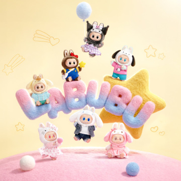 【Hot】THE MONSTERS LABUBU × SANRIO Characters Series Vinyl Plush Pendant Blind Box - POPBOXSS