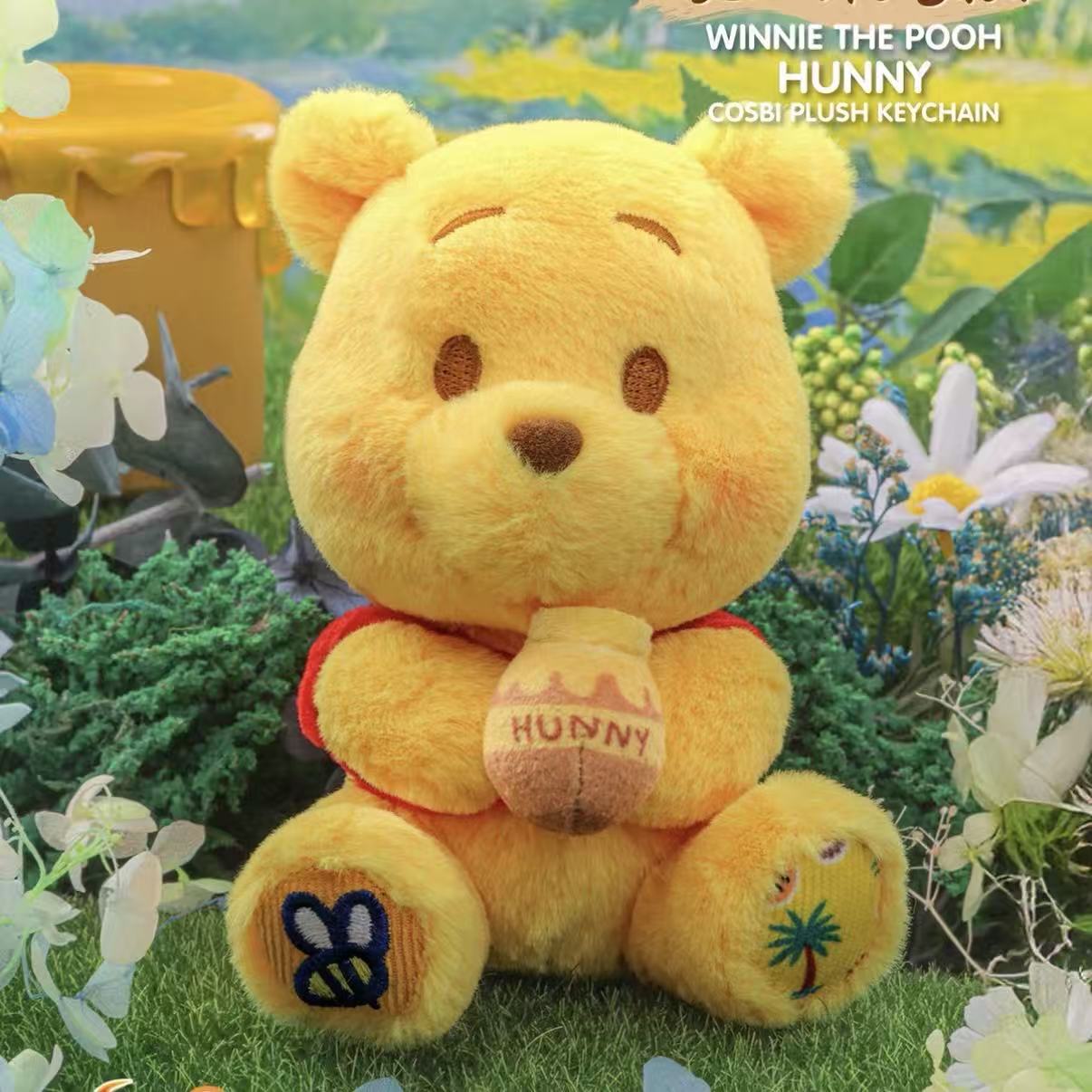 DSN Winnie the Pooh Bloom To Snow Series Cosbi Plush Keychain Collection Blind Box - POPBOXSS