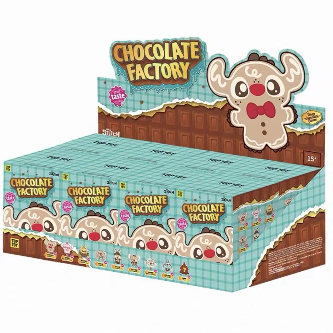 DSN Stitch Chocolate Factory Series Plush Charm Blind Box - POPBOXSS