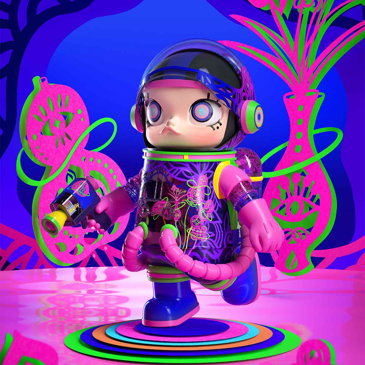 MEGA SPACE MOLLY 1000% CHEN FENWAN - POPBOXSS