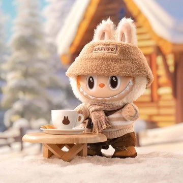 THE MONSTERS - DRESS BE LATTE Vinyl Plush Doll - POPBOXSS