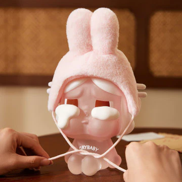CRYBABY Crying Again Series-Plush Straw Cup (I'LL GIVE YOU ALL MY LOVE) - POPBOXSS