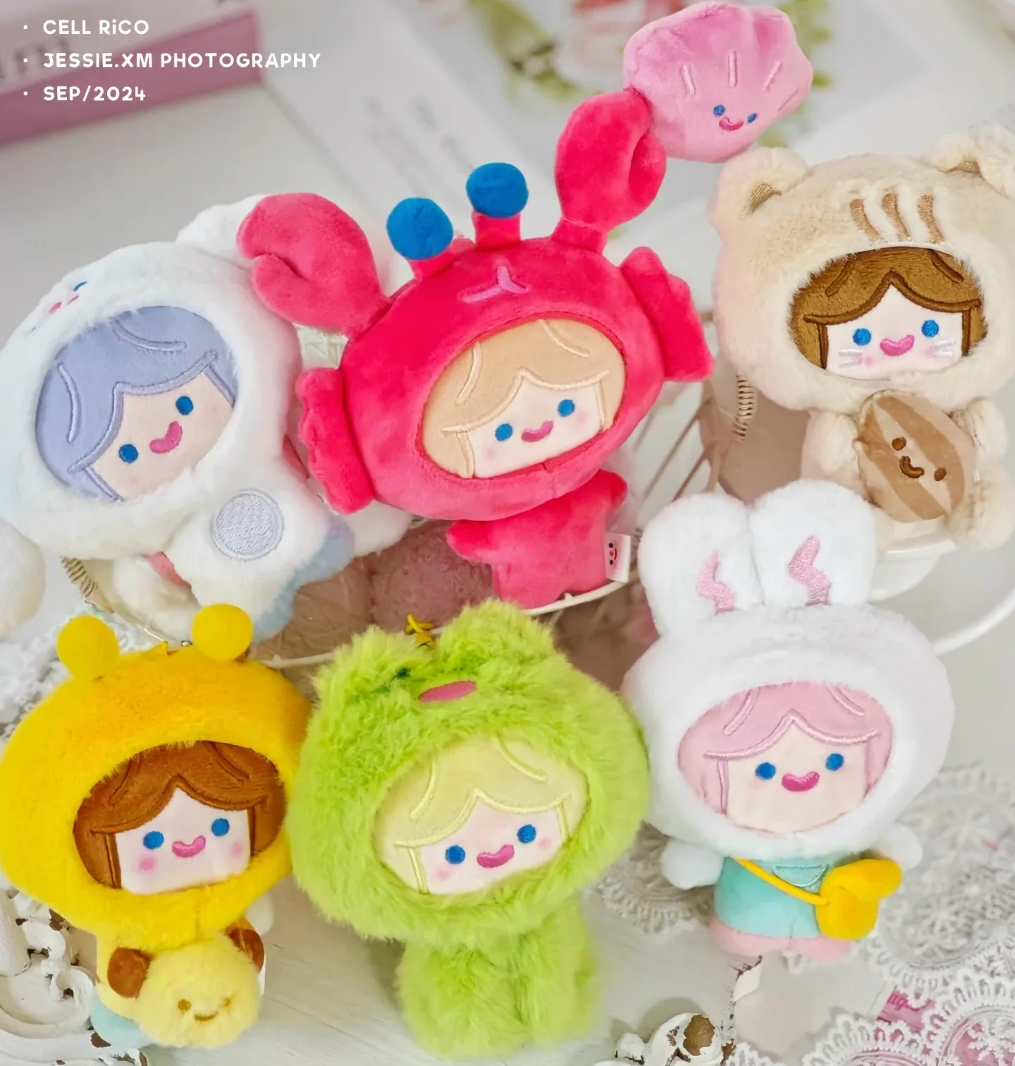 CELL RiCO Happy Fluffy Series Plush Dolls, Blind Box - POPBOXSS