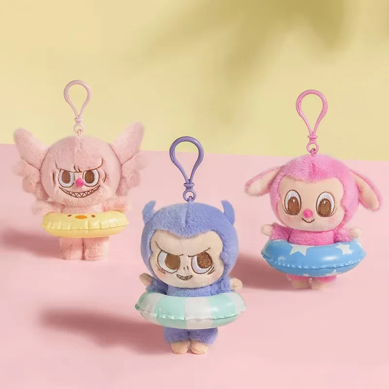 THE MONSTERS Party Series-Swim Ring Plush Dolls - POPBOXSS