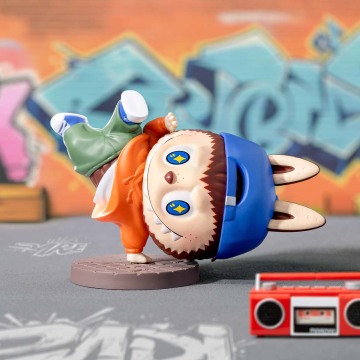 LABUBU Hip-hop Girl Figure - POPBOXSS