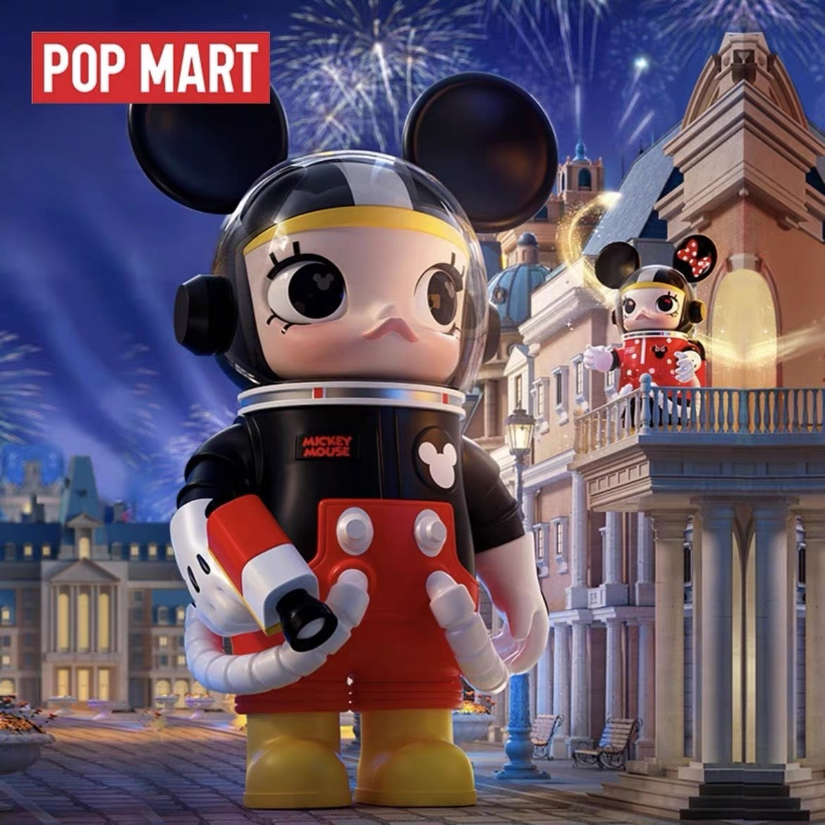 POP MART MEGA SPACE MOLLY 400% MINNIE & MICKEY 400% Series - POPBOXSS
