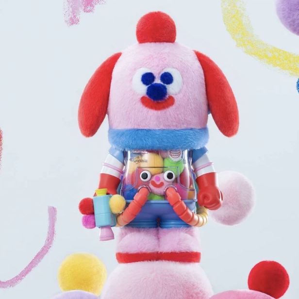 MEGA SPACE MOLLY 400% Jon Burgerman - POPBOXSS