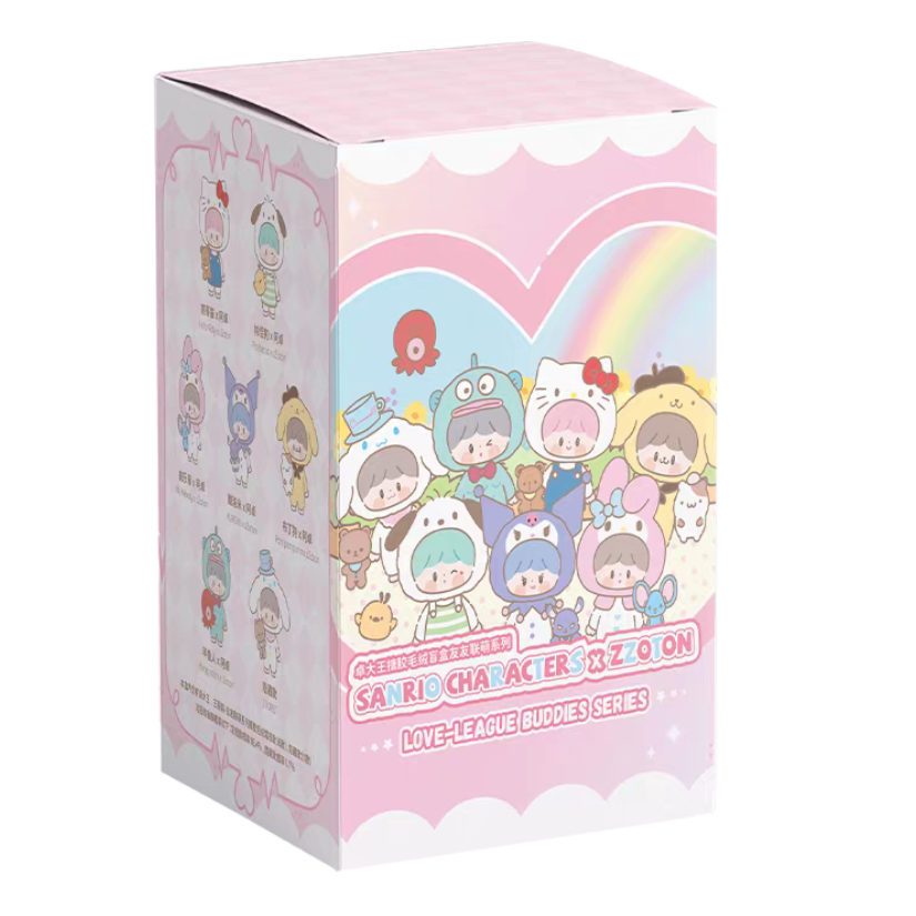 zZoton x Sanrio Love-League Buddies Series Plush Blind Box - POPBOXSS