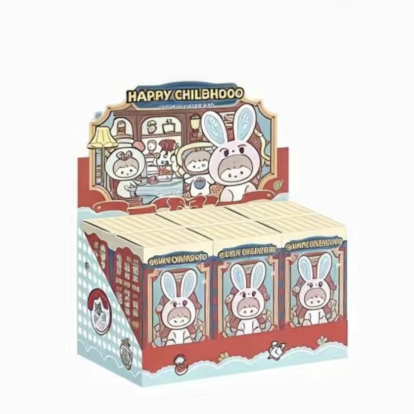 Zzoton Happy Childhood Series Plush Dolls, Blind Box - POPBOXSS