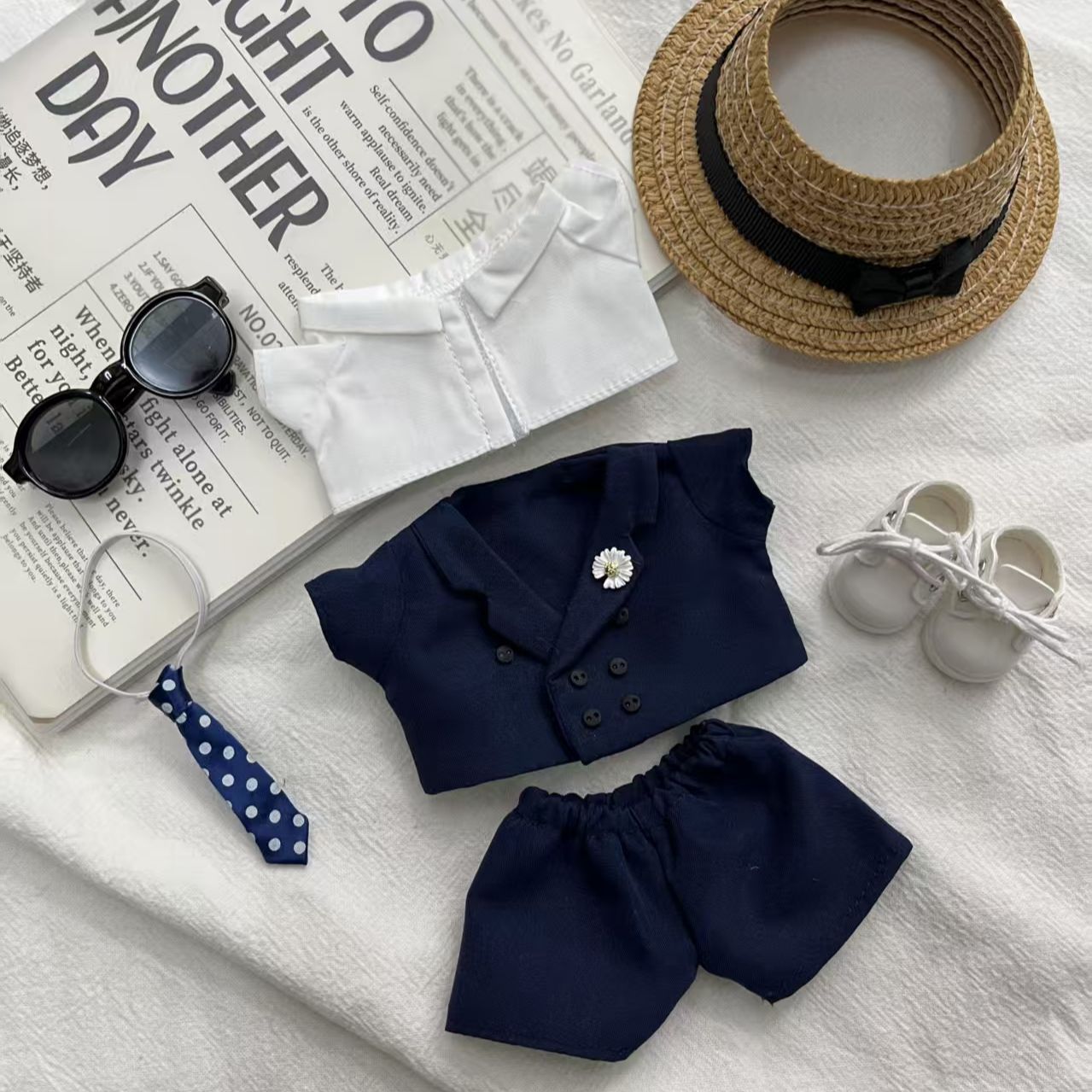 G-Dragon's same style labubu doll clothes（No doll）labubu clothes - POPBOXSS