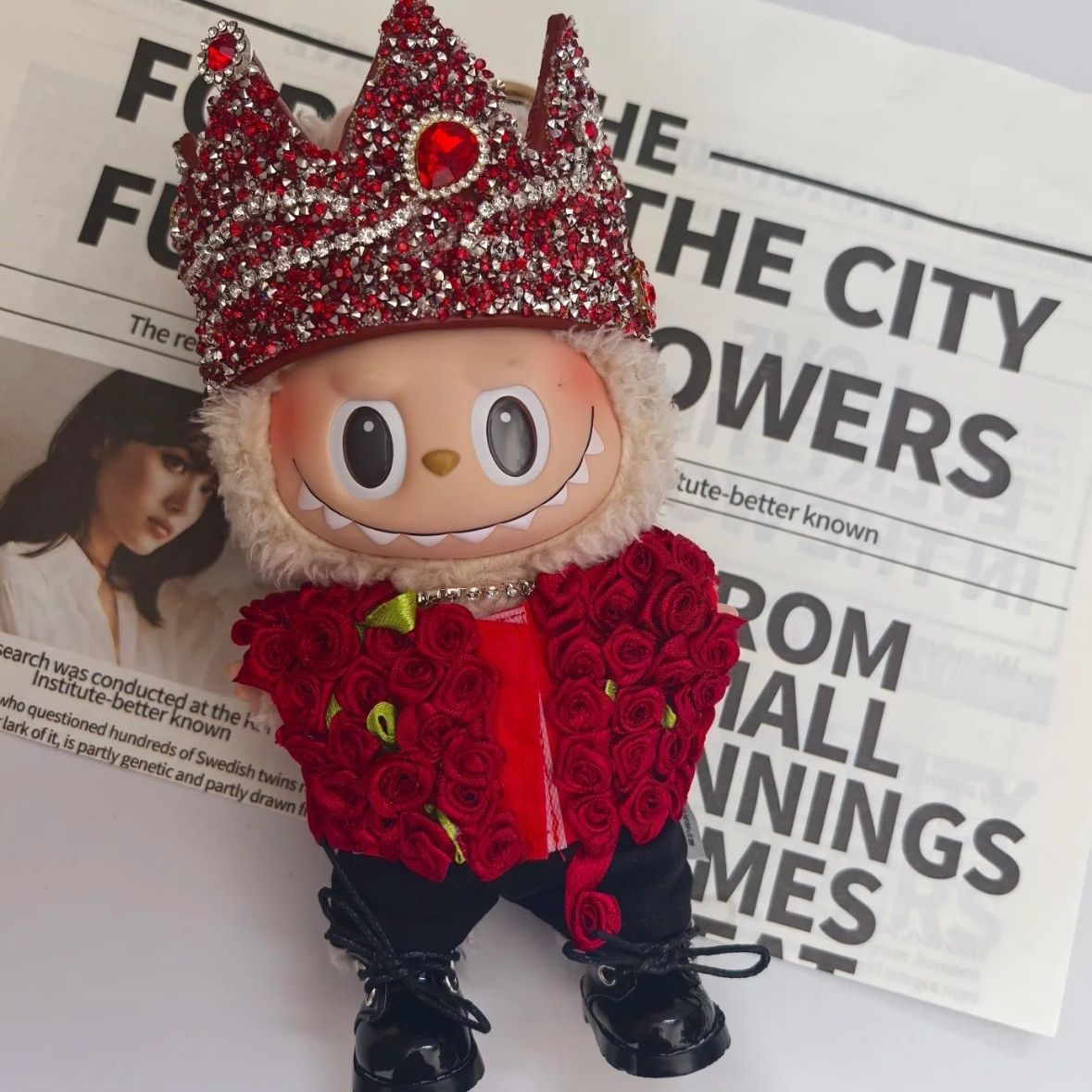 Labubu doll clothes Same model as G-Dragon's concert (No doll)labubu clothes - POPBOXSS