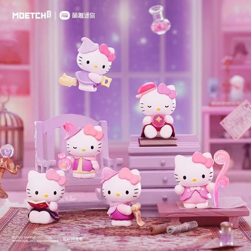 Hello-Kitty Astrology Study Series Mini Beans Figures, Blind Bag