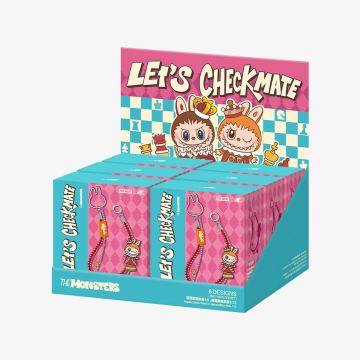 The Monsters Labubu Let's Checkmate Series Pendant Blind Box - POPBOXSS