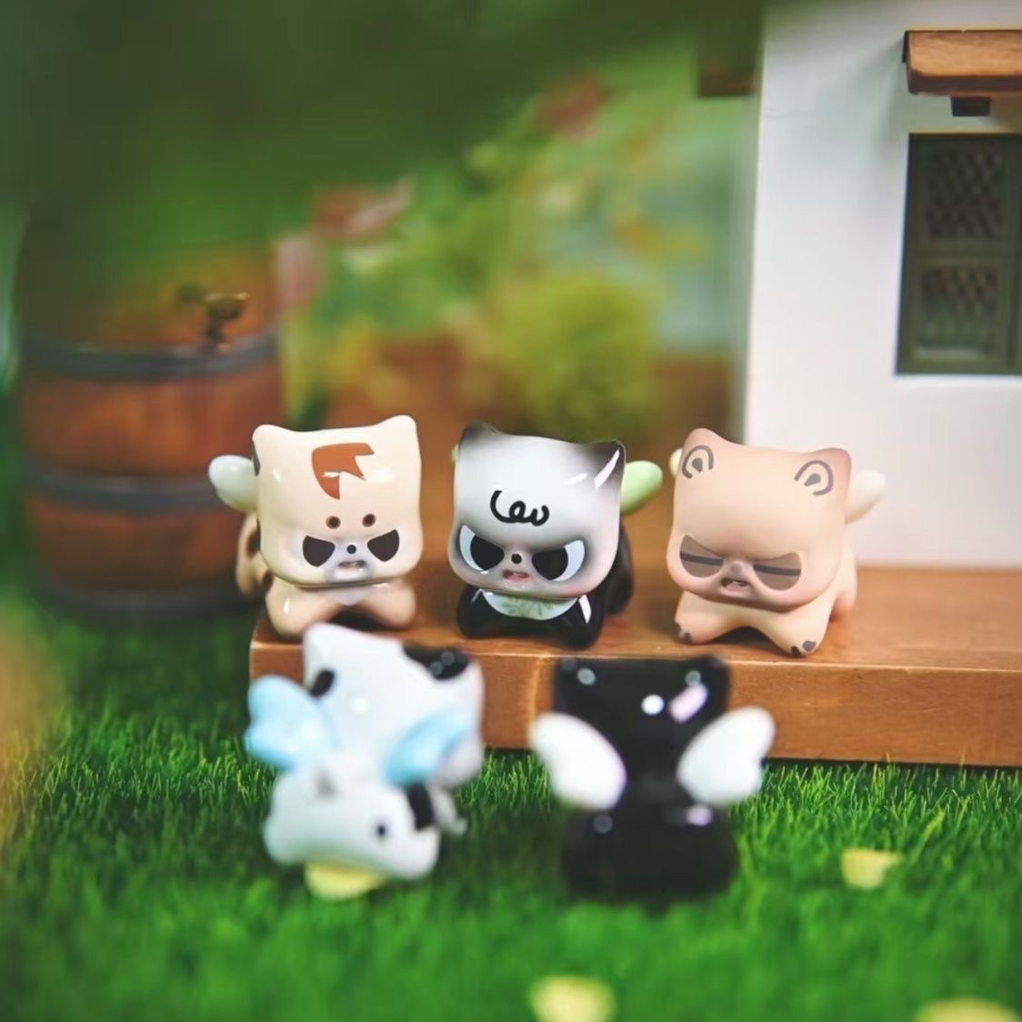 Cute Pitty On The Prowl Series Mini Beans Figures, Blind Bag - POPBOXSS