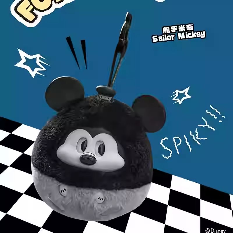 DSN-Mickey Fun Crash Series Vinly Plush Pendant Dolls, Blind Box - POPBOXSS