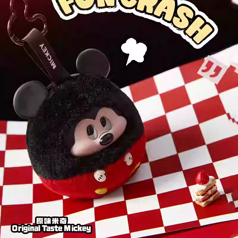 DSN-Mickey Fun Crash Series Vinly Plush Pendant Dolls, Blind Box - POPBOXSS