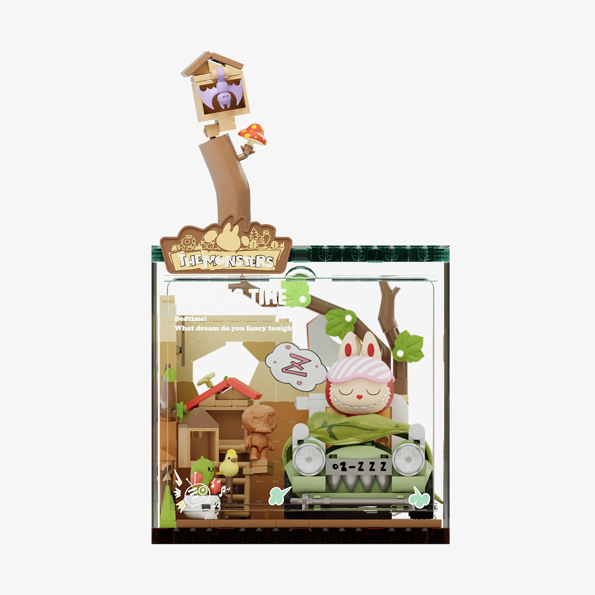 THE MONSTERS Forest Secret Base Series Blocks Part 2 - POPBOXSS