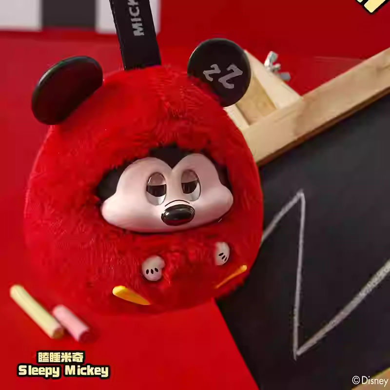 DSN-Mickey Fun Crash Series Vinly Plush Pendant Dolls, Blind Box - POPBOXSS