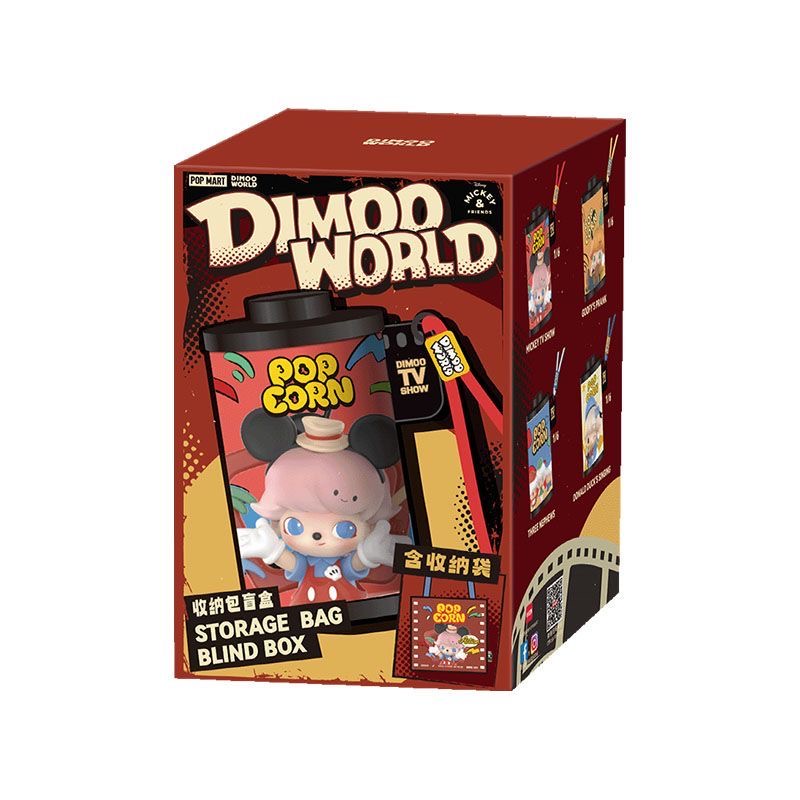POP MART DIMOO WORLD × DISNEY Series-Storage Bag, Blind Box - POPBOXSS