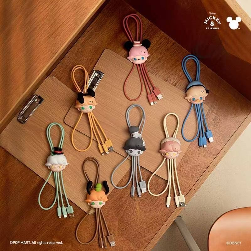 POP MART DIMOO WORLD × DSN Series-2 in 1 Cable, Blind Box - POPBOXSS