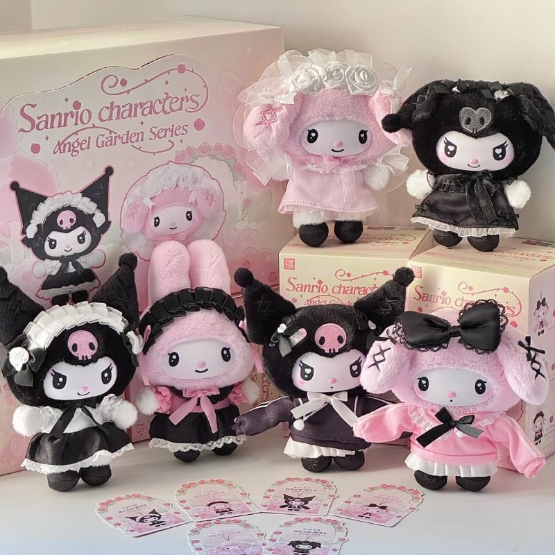 SANRlO Characters Angel Garden Series Plush Dolls, Blind Box - POPBOXSS