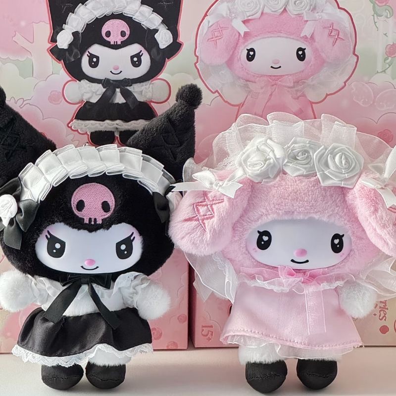 SANRlO Characters Angel Garden Series Plush Dolls, Blind Box - POPBOXSS