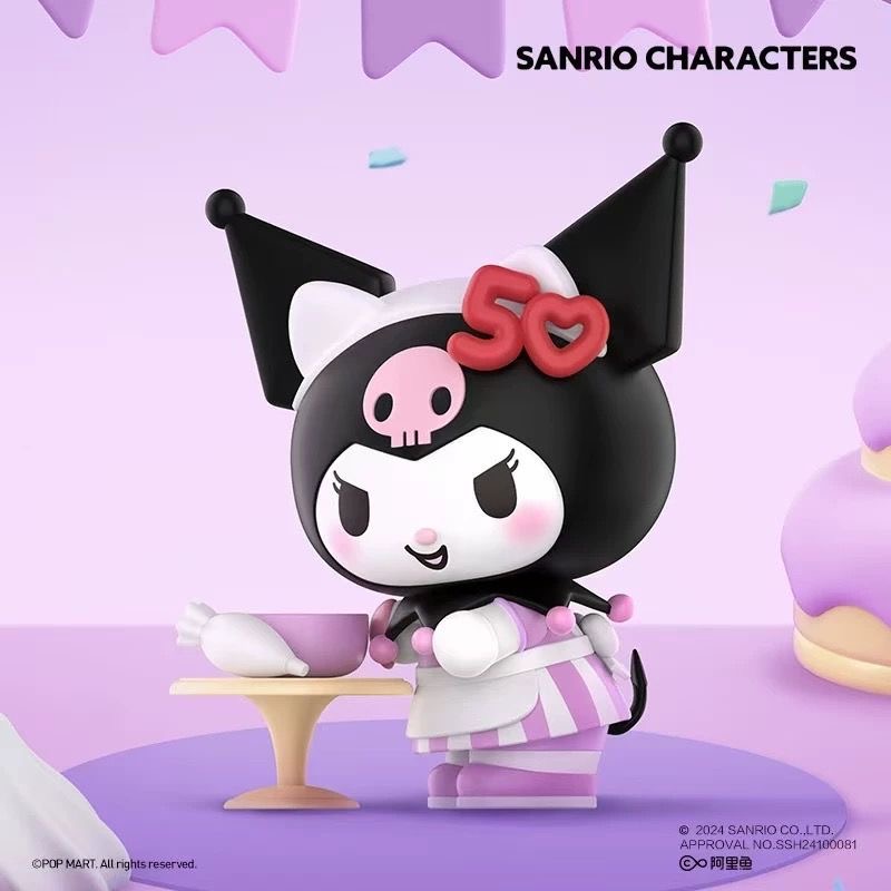 SANRI0 Hello KT 50th Anniversary Series Figures, Blind Box - POPBOXSS