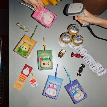 THE MONSTERS LABUBU Wacky Mart Series-Pinch Pendant Blind Box - POPBOXSS