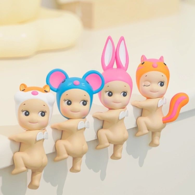 Sonny Angel Looking Back Series HIPPERS Figures, Blind Box - POPBOXSS