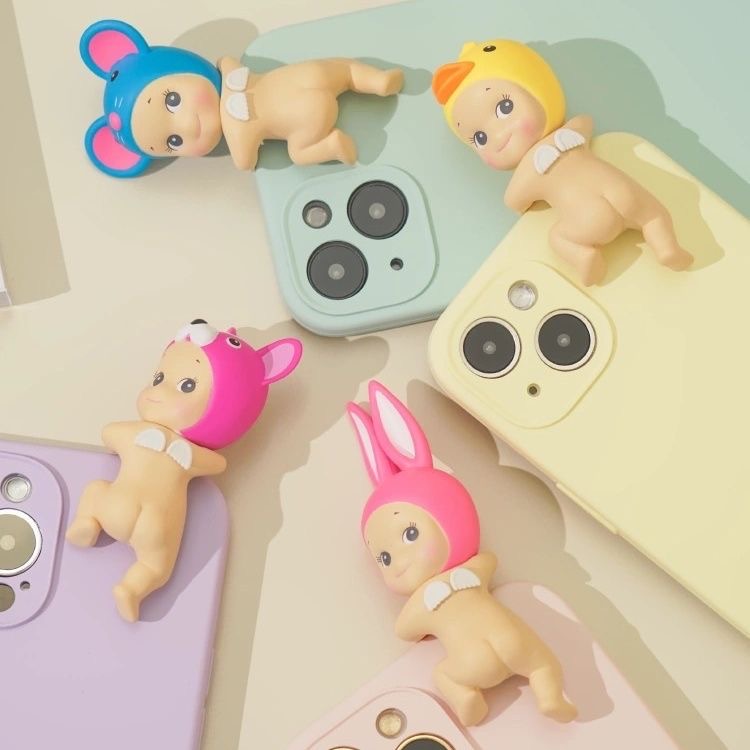 Sonny Angel Looking Back Series HIPPERS Figures, Blind Box - POPBOXSS