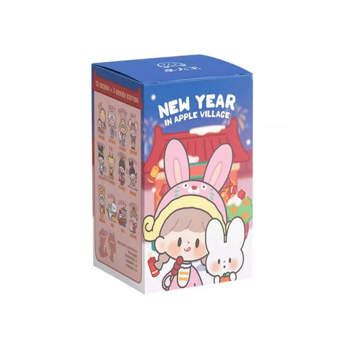 zZoton New Year In Apple Village Series Figures, Blind Box - POPBOXSS