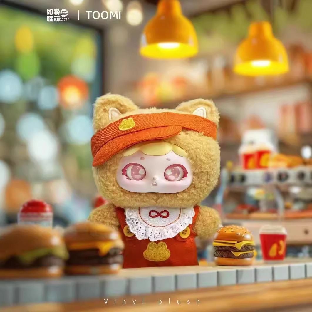 FUNNY BUNNY-Toomi Cute Party Series Vinyl Plush Dolls, Blind Box - POPBOXSS