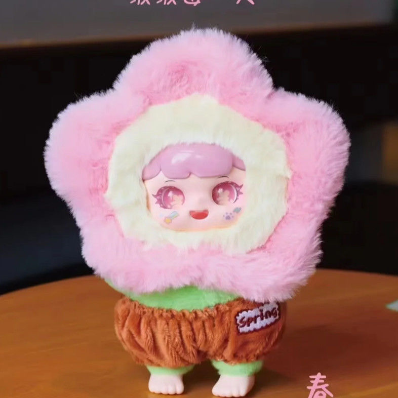 MANCHAO Mischievous Imp Rongrong Everyday Series Plush Dolls, Blind Box - POPBOXSS