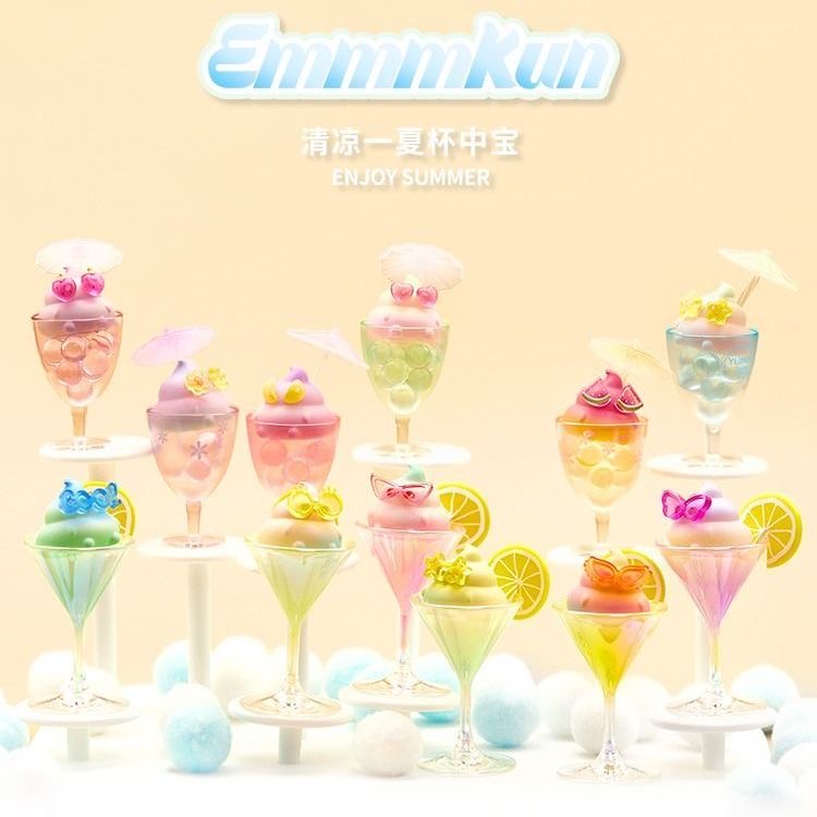 【Sale】Emmmkun Cool Summer Series PVC Figures, Blind Box - POPBOXSS