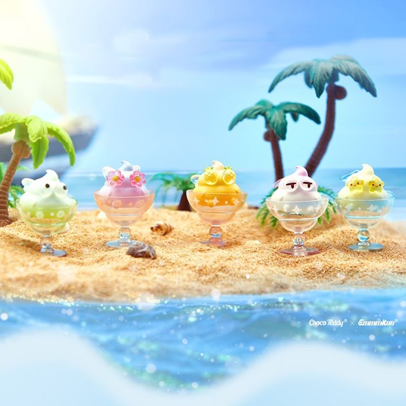 【Sale】Emmmkun Cool Summer Series PVC Figures, Blind Box - POPBOXSS