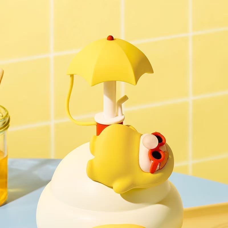 PUCKY Egg Beanie Series-Straw Cup - POPBOXSS